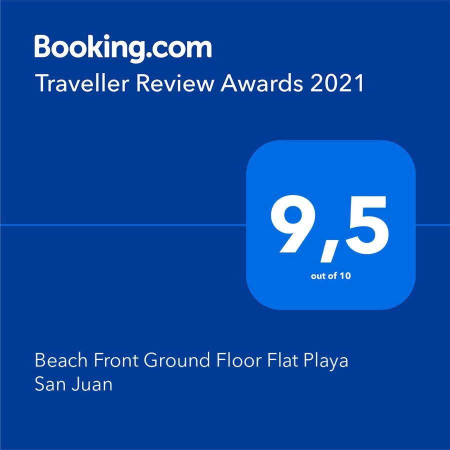 Beach Front Ground Floor Flat Playa San Juan El Campello Exterior photo